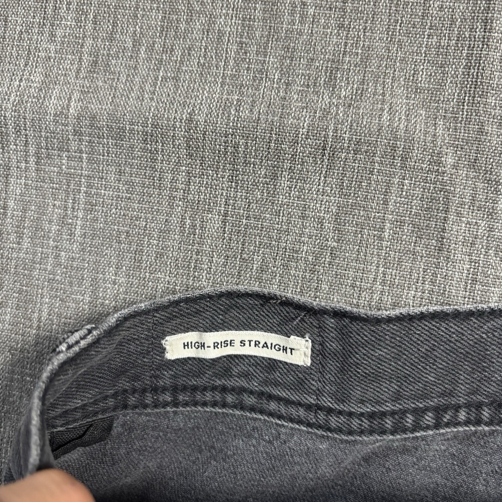Superdry Black  High-Rise Straight Jeans - 29x30 - Picture 5 of 8